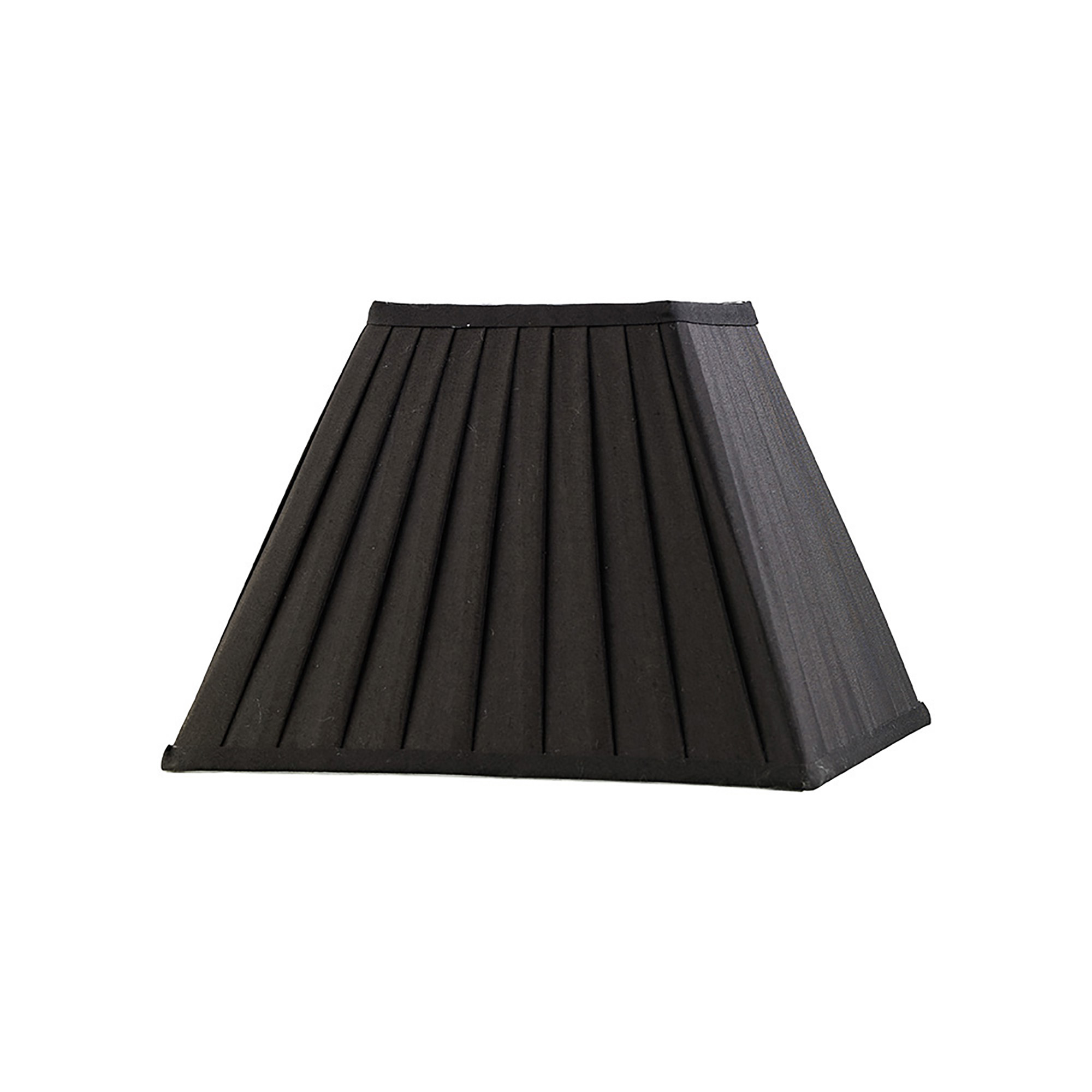 ILS20223  Leela 30cm Square Pleated Shade Black